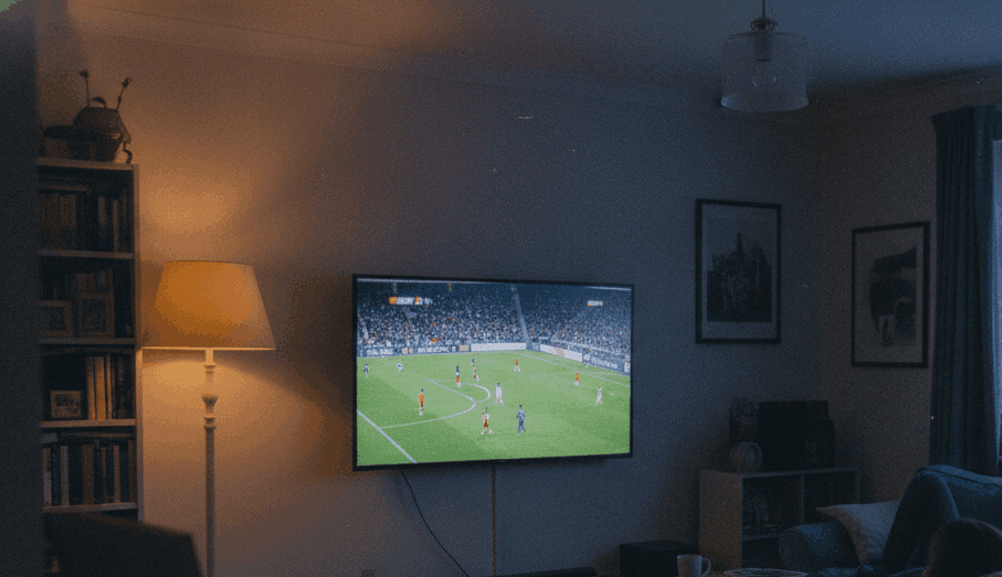 Smart TV in living room