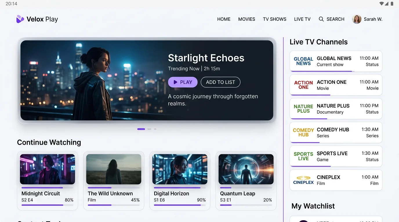 FirstChannels interface